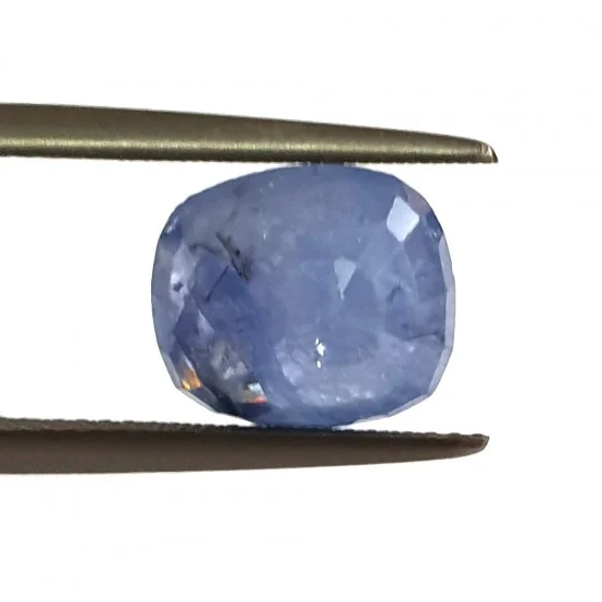 5.07 ct Natural Certified Ceylon Blue Sapphire Neelam Loose unisex Gemstone